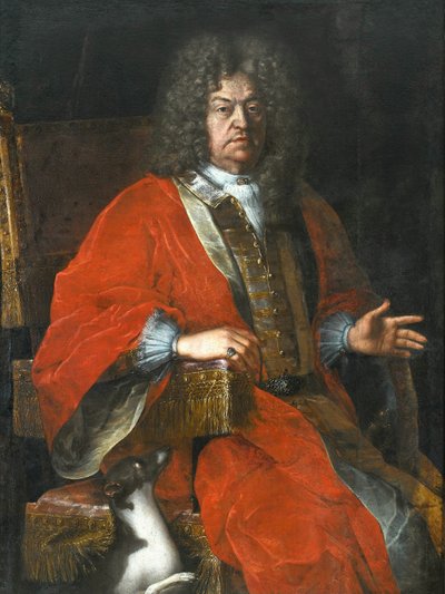 Portrait of Jan Dobrogost Krasiski by Michelangelo Palloni